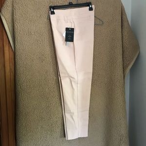 Zac & Rachel Size 8 Pale Blush Slim Ankle Pants